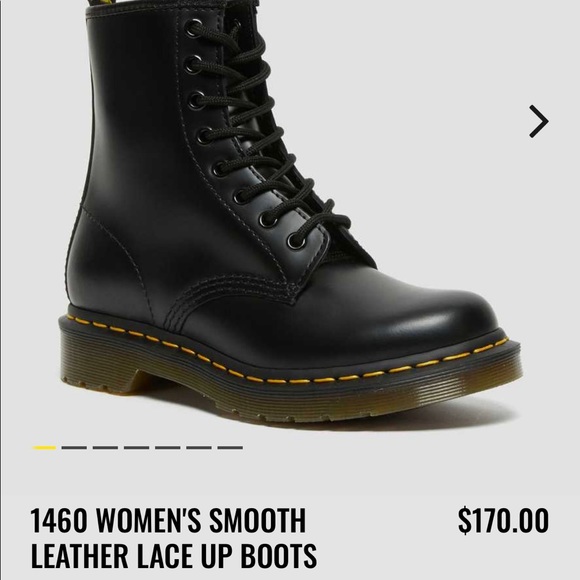 Doc Martens 1460 Smooth Leather Womens Size 9 - Picture 6 of 6